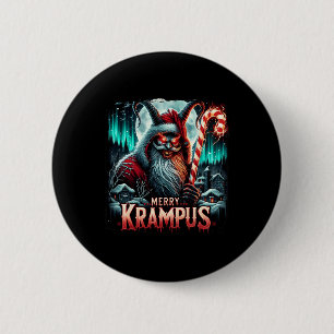 Krampus Dark Merry Krampus Mythische Weihnachten W Button