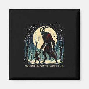 Krampus Dunkler Winterurlaub Wandern im Winter Wo Magnet