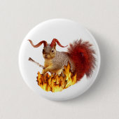 Krampus Eichhörnchen-Knopf Button (Vorderseite)