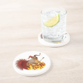 Krampus Eichhörnchen-Untersetzer Getränkeuntersetzer (Seite)