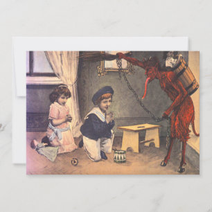 Krampus entführt böse Kinder