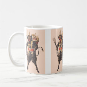 Krampus entführt Kinder mit der Rute Kaffeetasse