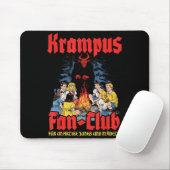 Krampus Fan-club Ugly Xmas German Christmas Demon Mousepad (Mit Mouse)