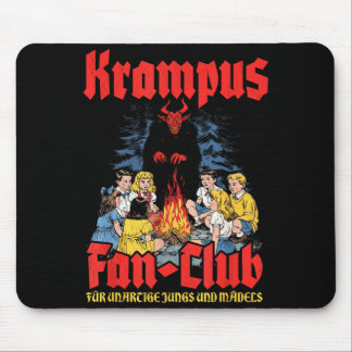 Krampus-Fanclub Hässlich Weihnachten Deutscher Wei Mousepad
