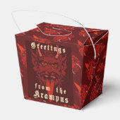 Krampus Favor Box Geschenkschachtel (Rückseite)