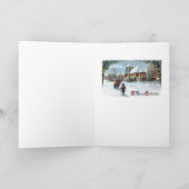 Krampus Feiertagskarte (Innenseite)