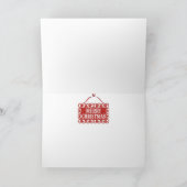 Krampus Feiertagskarte (Innenseite)