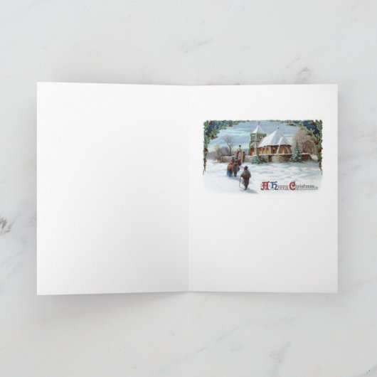 Krampus! Feiertagskarte (Innenseite)