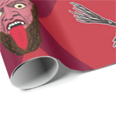 Krampus Festivus Packpapier (Rolleneckpunkt)