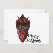 Krampus fröhliche Weihnachten (Vorne/Hinten)