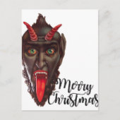 Krampus fröhliche Weihnachten (Vorderseite)