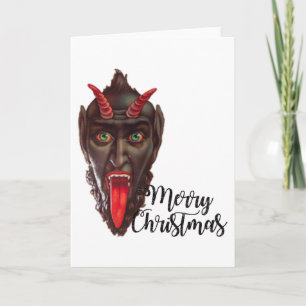 Krampus fröhliche Weihnachten