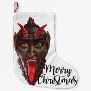Krampus fröhlicher Weihnachtsweih Strumpf Kleiner Weihnachtsstrumpf