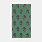 Krampus Gasttuch Napkin Serviette (Vorderseite)