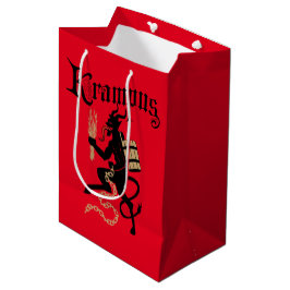 Krampus Geschenk-Tasche Mittlere Geschenktüte