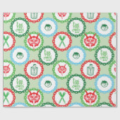 Krampus Geschenk-Verpackung Geschenkpapier (Flach)