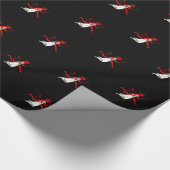 Krampus-Geschenkpapier Geschenkpapier (Ecke)