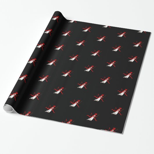 Krampus-Geschenkpapier Geschenkpapier (Ungerollt)