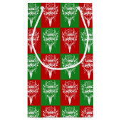 Krampus Geschenktasche Kleine Geschenktüte (Rückseite)