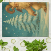 Krampus Geschirrtuch (Gefaltet)