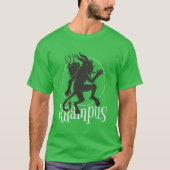 Krampus Green T-Shirt (Vorderseite)