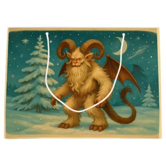 Krampus Große Geschenktüte (Vorderseite)