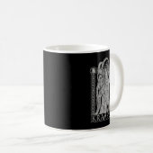 Krampus - Gruss von Krampus Dark Gothic Weihnachte Kaffeetasse (VorderseiteRechts)