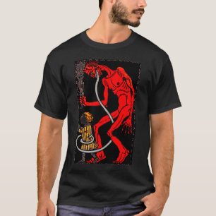 Krampus hat eine lange Zunge! T-Shirt