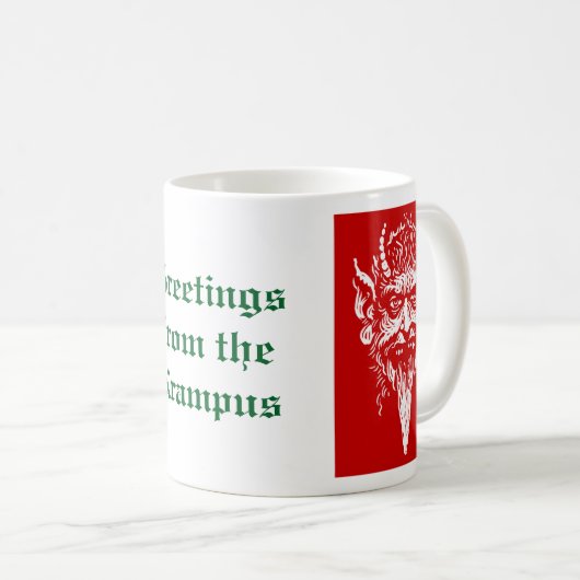 Krampus HauptTasse Kaffeetasse (VorderseiteRechts)