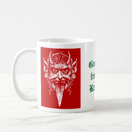 Krampus HauptTasse Kaffeetasse (Links)