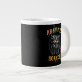Krampus-Horror Jumbo-Tasse (Vorderseite Rechts)