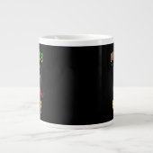 Krampus-Horror Jumbo-Tasse (Vorderseite)