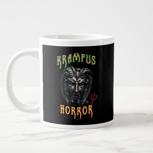 Krampus-Horror Jumbo-Tasse (Links)
