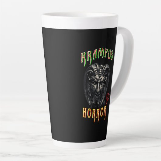 Krampus-Horror Milchtasse (Rechte Ecke)