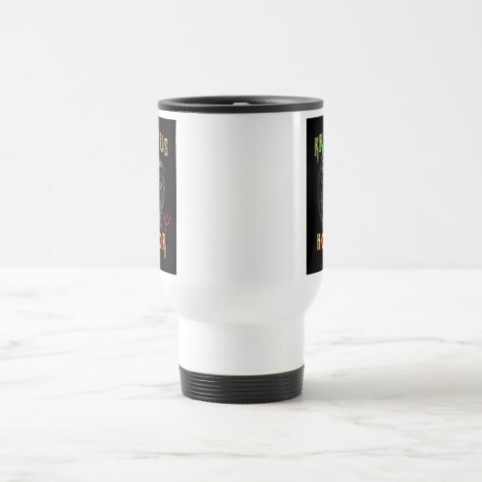 Krampus-Horror Reisebecher (Mittel)