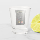 Krampus-Horror Schnapsglas (Rückseite)
