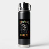 Krampus-Horror Trinkflasche (Hinten)