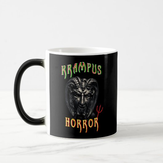 Krampus-Horror Verwandlungstasse (Links)