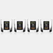 Krampus-Horror Whiskyglas (Vorderseite)