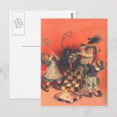 Krampus im Schachtelmann Postkarte (Vorne/Hinten)