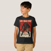 Krampus Is Coming To Town Christmas Horror Holiday T-Shirt (Vorne ganz)