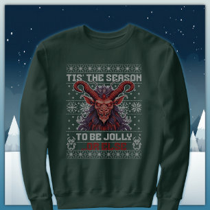 Krampus ist die Jahreszeit für Jolly oder andere Sweatshirt