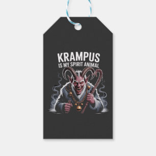 Krampus ist mein spirituelles Tier Weihnachten Lus Geschenkanhänger