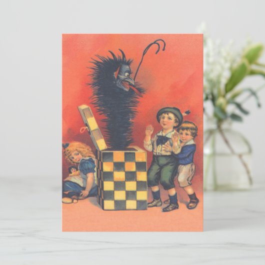 Krampus-Jack-in-A-Box (Stehend Vorderseite)