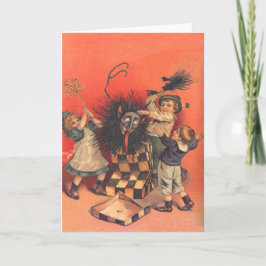 Krampus-Jack-in-A-Box Feiertagskarte
