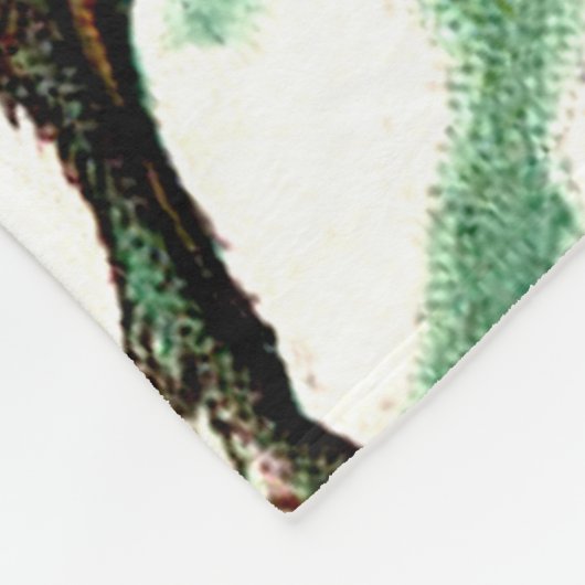 Krampus jagen schlechten Kindern Winterschnee Fleecedecke (Ecke)