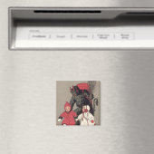 Krampus jagt Kinder Rute Magnet (In Situ (Geschirrspüler))