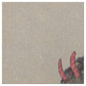 Krampus Jasing Children Switch Stoff (Nahaufnahme)