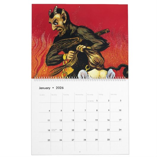 Krampus Kalender (Jan 2026)