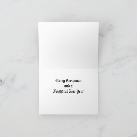 Krampus Karte (Innenseite)